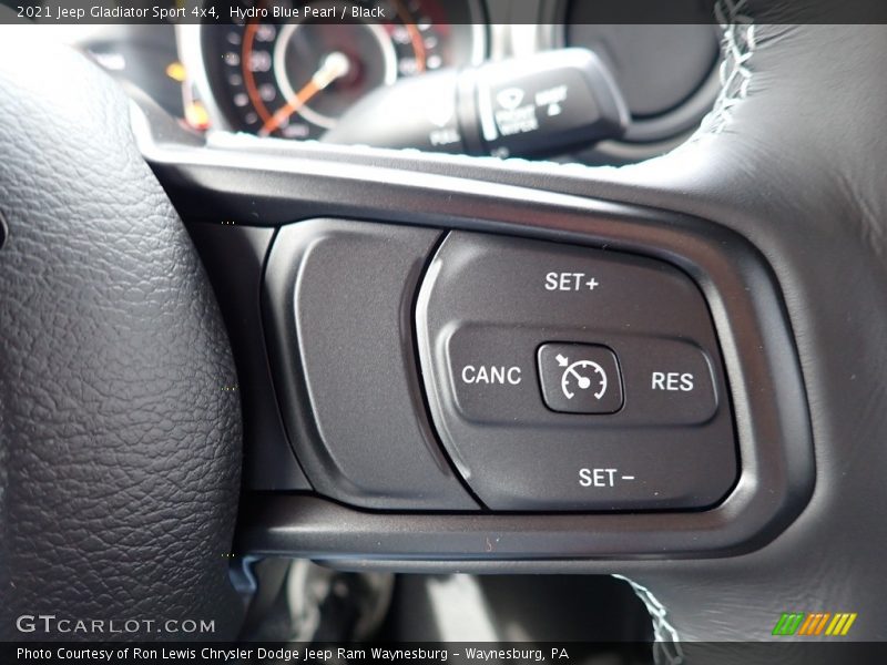 Hydro Blue Pearl / Black 2021 Jeep Gladiator Sport 4x4