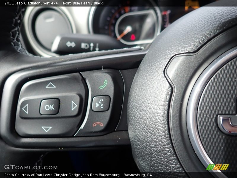 Hydro Blue Pearl / Black 2021 Jeep Gladiator Sport 4x4