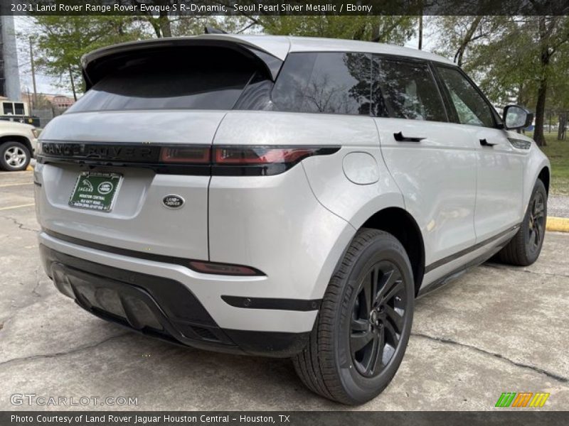 Seoul Pearl Silver Metallic / Ebony 2021 Land Rover Range Rover Evoque S R-Dynamic