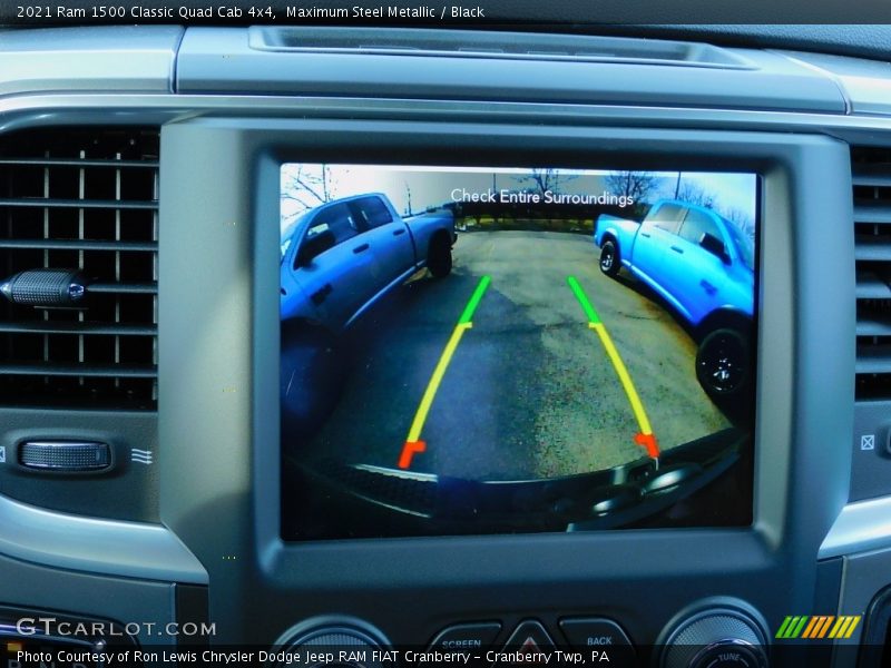 Maximum Steel Metallic / Black 2021 Ram 1500 Classic Quad Cab 4x4