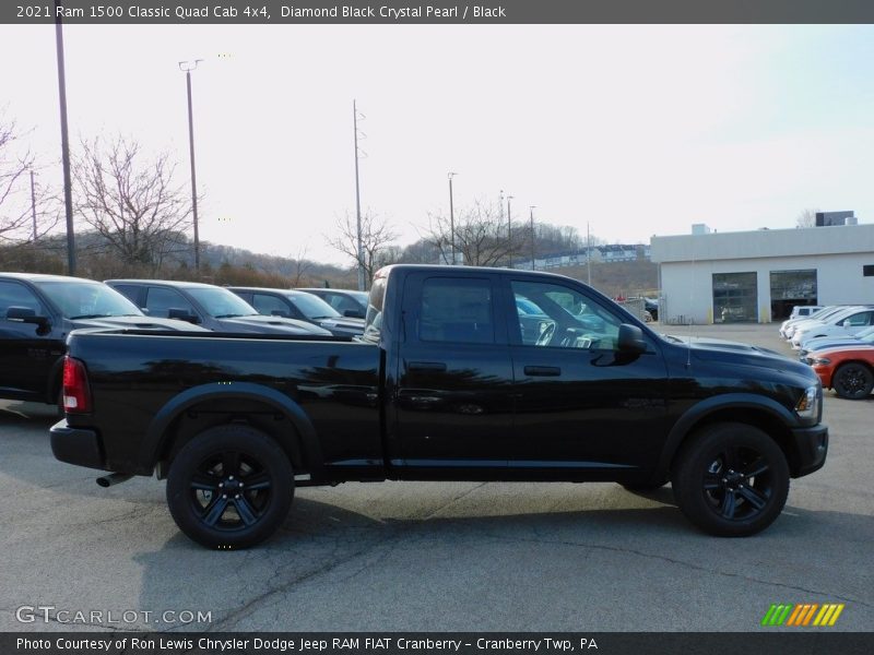 Diamond Black Crystal Pearl / Black 2021 Ram 1500 Classic Quad Cab 4x4
