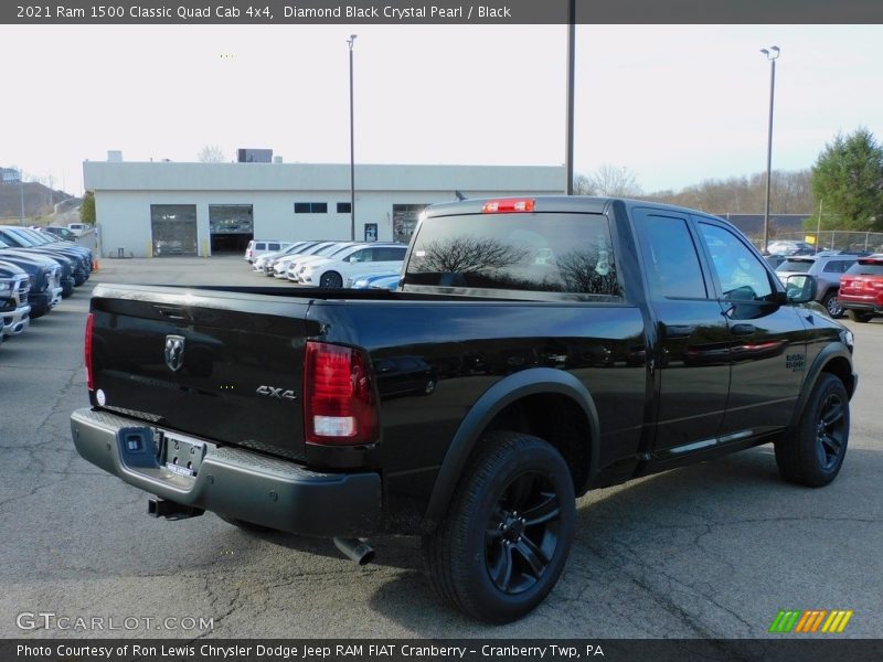 Diamond Black Crystal Pearl / Black 2021 Ram 1500 Classic Quad Cab 4x4