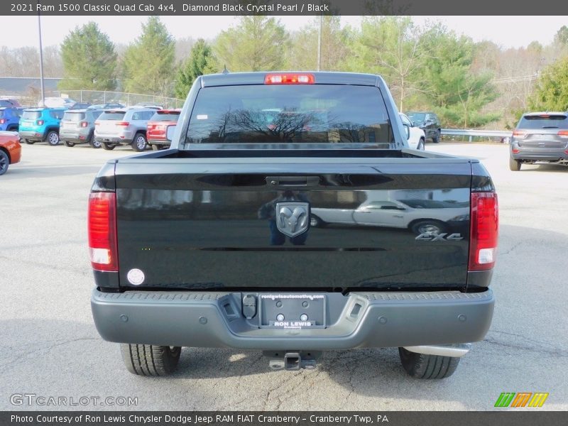 Diamond Black Crystal Pearl / Black 2021 Ram 1500 Classic Quad Cab 4x4