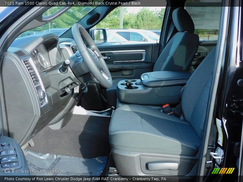 Diamond Black Crystal Pearl / Black 2021 Ram 1500 Classic Quad Cab 4x4