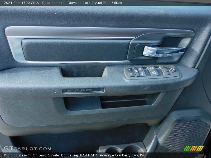 Diamond Black Crystal Pearl / Black 2021 Ram 1500 Classic Quad Cab 4x4