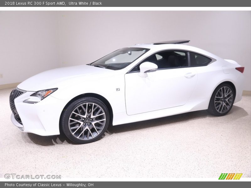 Front 3/4 View of 2018 RC 300 F Sport AWD