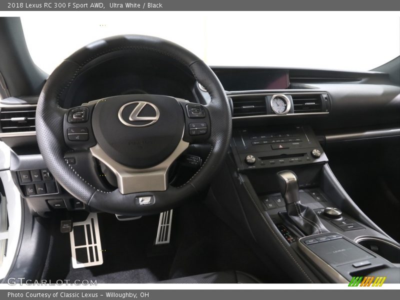 Dashboard of 2018 RC 300 F Sport AWD