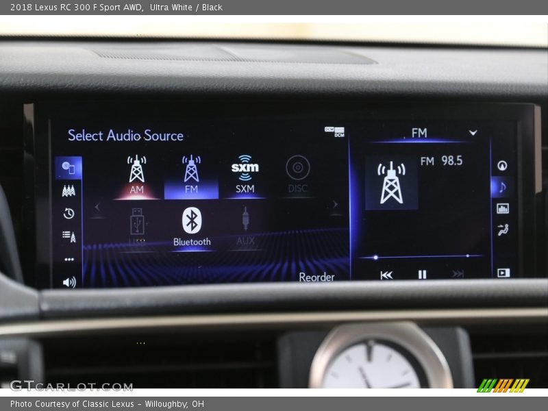 Ultra White / Black 2018 Lexus RC 300 F Sport AWD