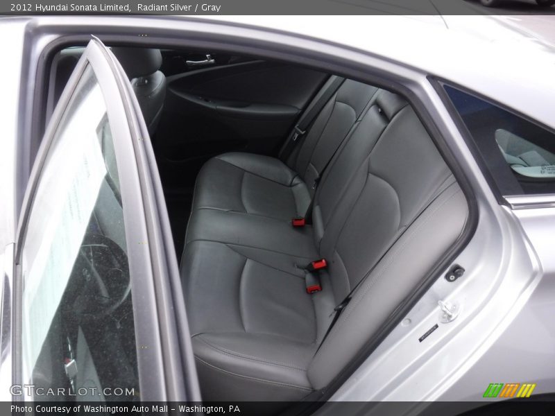 Radiant Silver / Gray 2012 Hyundai Sonata Limited