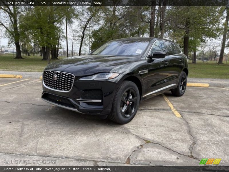 Santorini Black / Ebony/Ebony 2021 Jaguar F-PACE P250