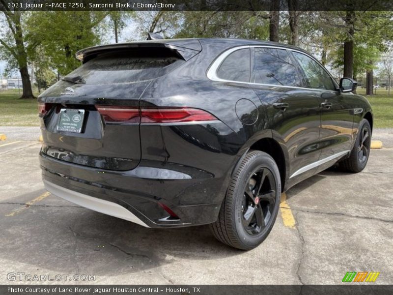 Santorini Black / Ebony/Ebony 2021 Jaguar F-PACE P250