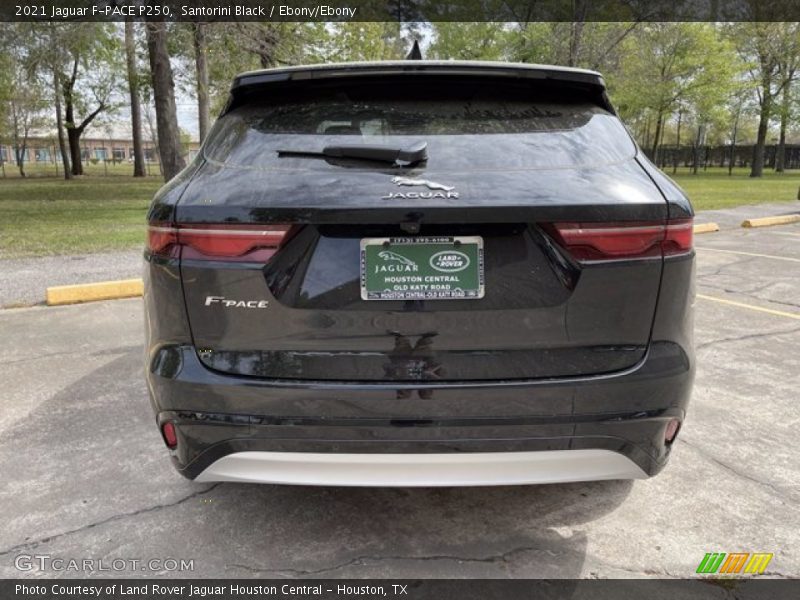 Santorini Black / Ebony/Ebony 2021 Jaguar F-PACE P250