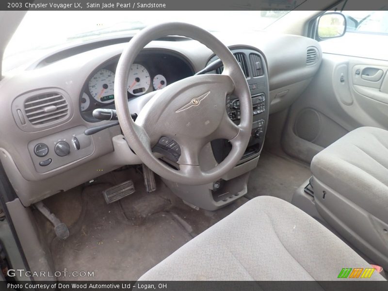 Front Seat of 2003 Voyager LX