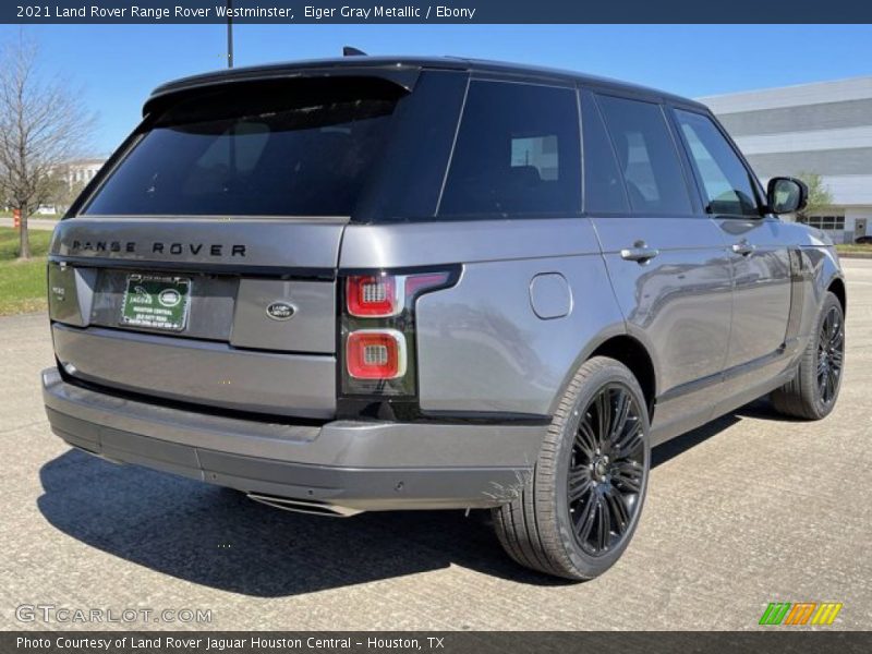 Eiger Gray Metallic / Ebony 2021 Land Rover Range Rover Westminster