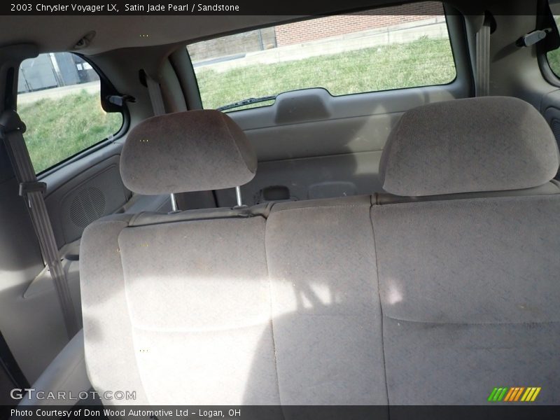 Satin Jade Pearl / Sandstone 2003 Chrysler Voyager LX