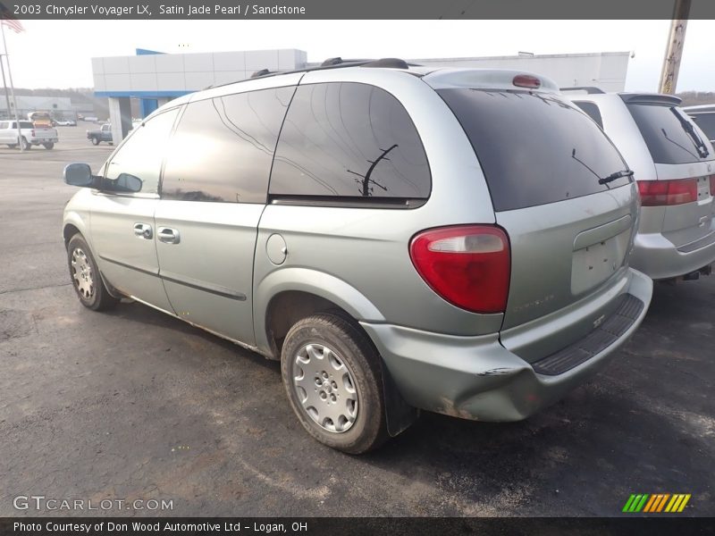  2003 Voyager LX Satin Jade Pearl