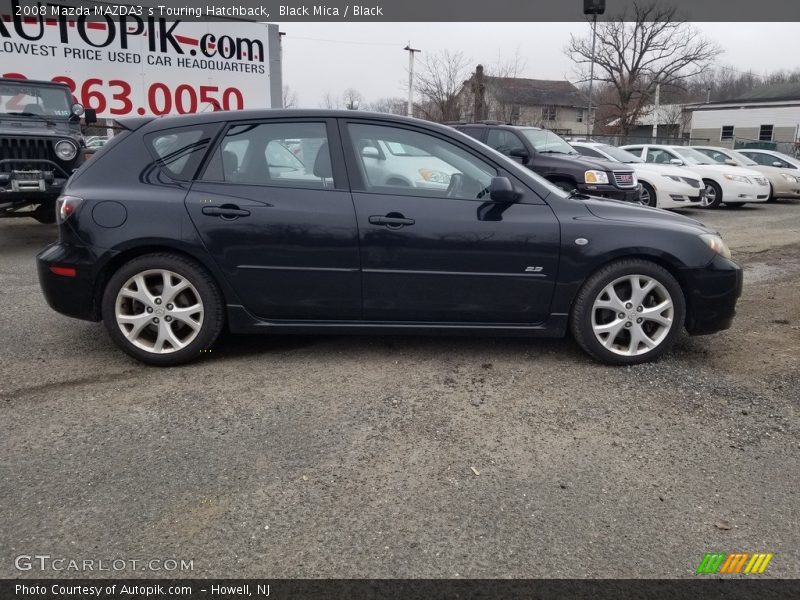 Black Mica / Black 2008 Mazda MAZDA3 s Touring Hatchback