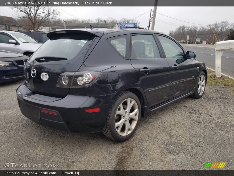 Black Mica / Black 2008 Mazda MAZDA3 s Touring Hatchback