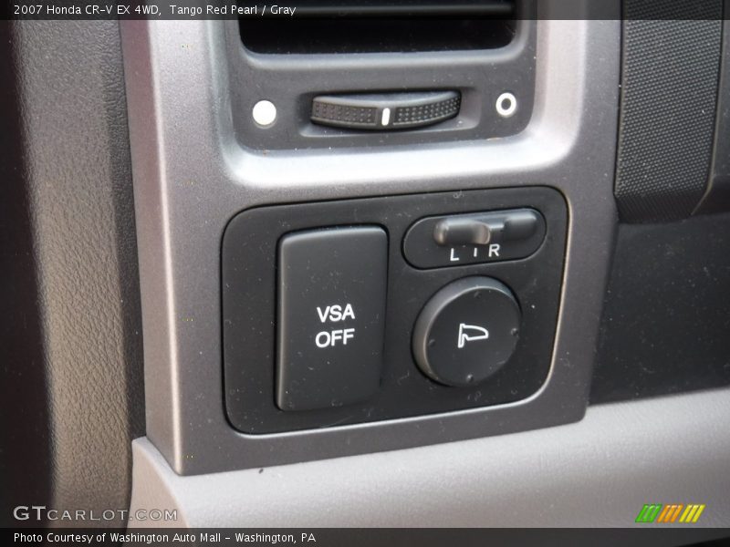 Tango Red Pearl / Gray 2007 Honda CR-V EX 4WD