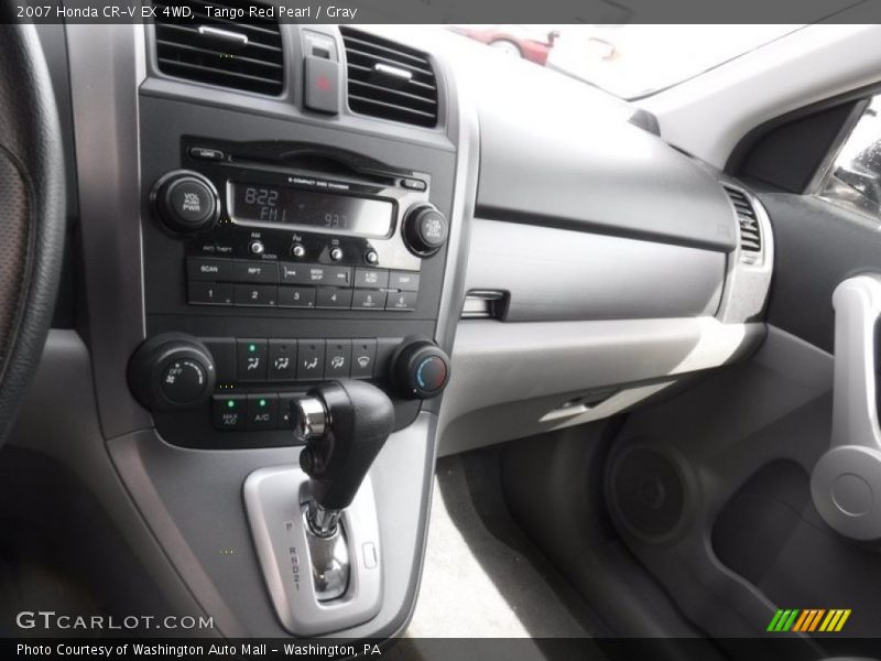 Tango Red Pearl / Gray 2007 Honda CR-V EX 4WD