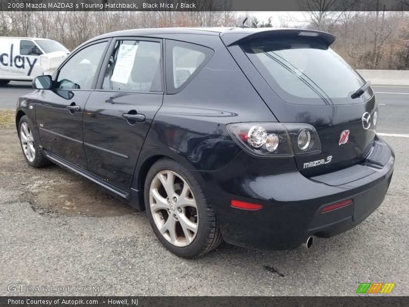 Black Mica / Black 2008 Mazda MAZDA3 s Touring Hatchback