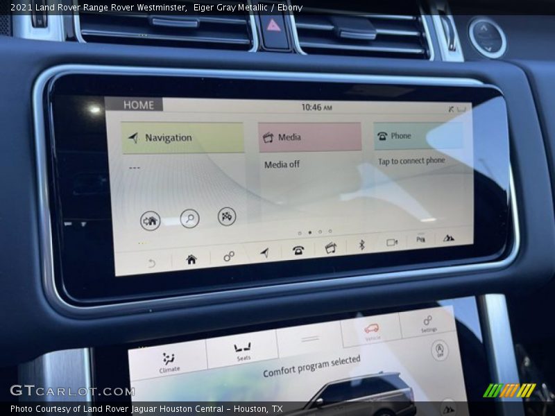 Eiger Gray Metallic / Ebony 2021 Land Rover Range Rover Westminster