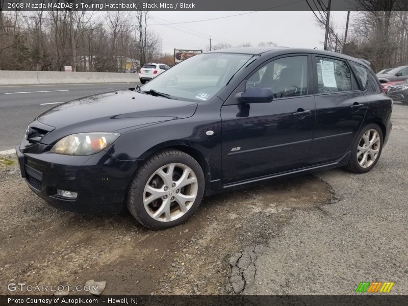 Black Mica / Black 2008 Mazda MAZDA3 s Touring Hatchback