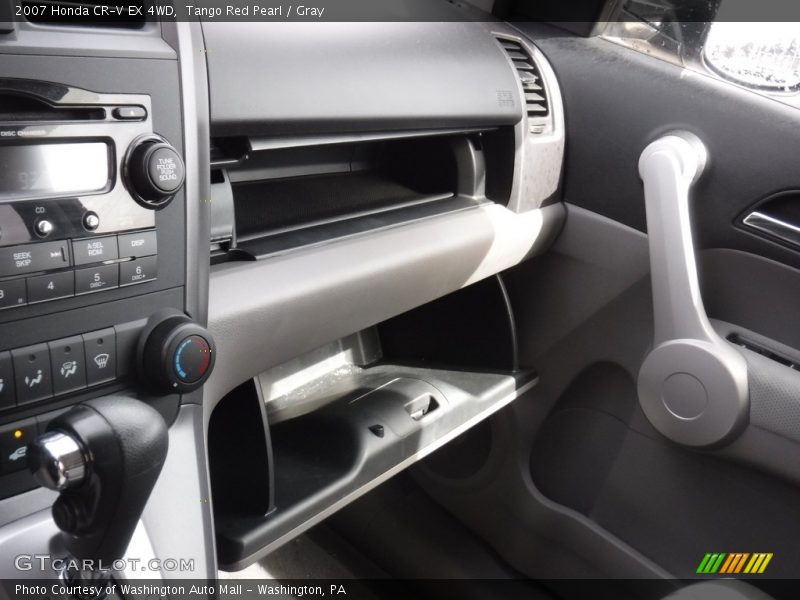 Tango Red Pearl / Gray 2007 Honda CR-V EX 4WD