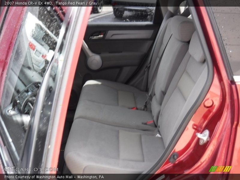 Tango Red Pearl / Gray 2007 Honda CR-V EX 4WD