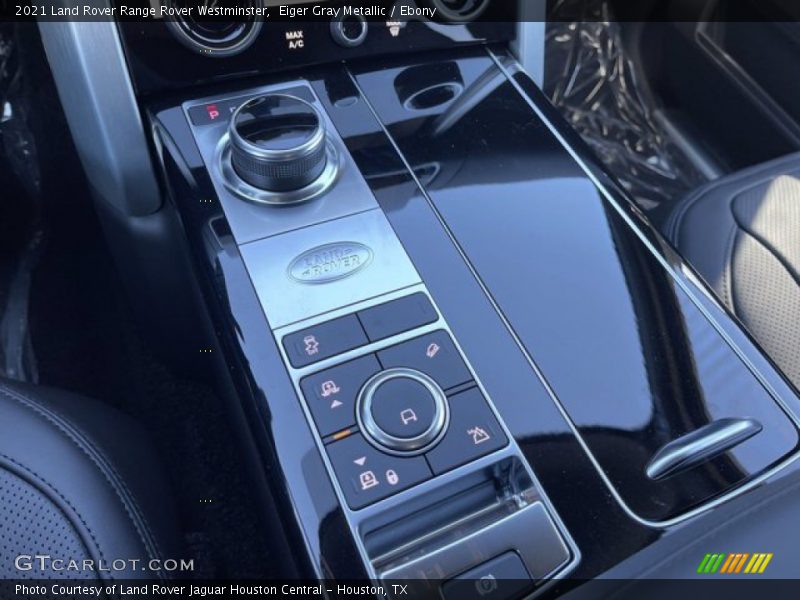 Controls of 2021 Range Rover Westminster