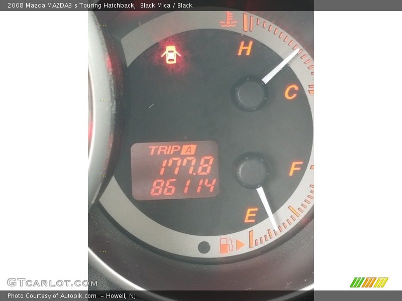 Black Mica / Black 2008 Mazda MAZDA3 s Touring Hatchback