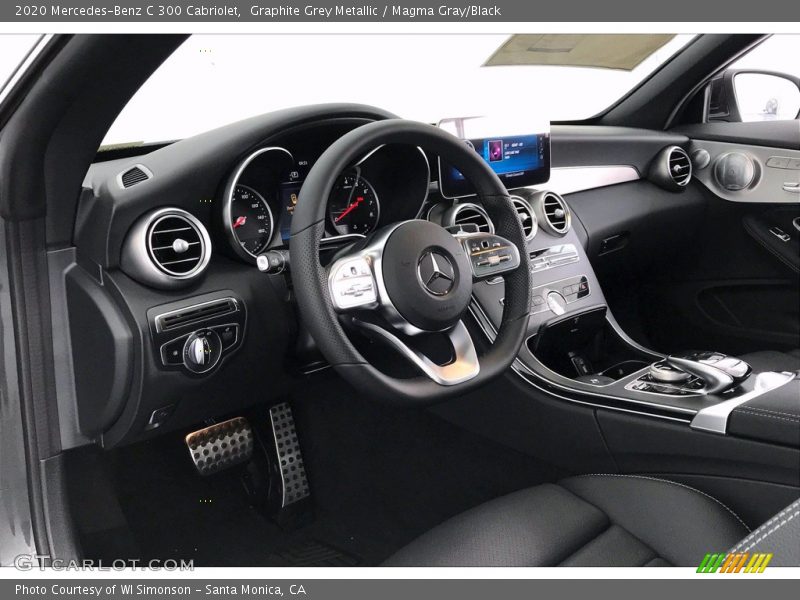 Graphite Grey Metallic / Magma Gray/Black 2020 Mercedes-Benz C 300 Cabriolet
