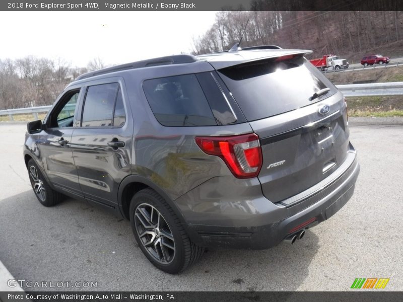 Magnetic Metallic / Ebony Black 2018 Ford Explorer Sport 4WD