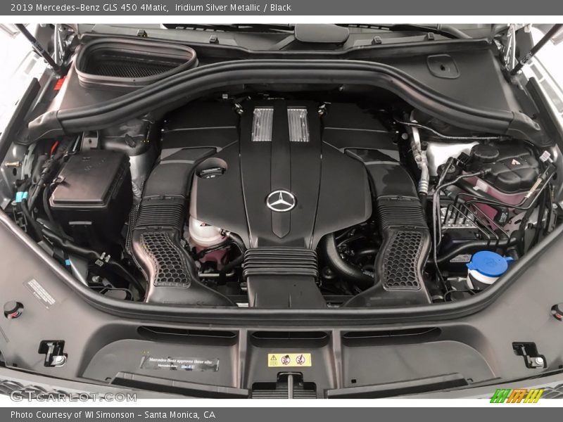 Iridium Silver Metallic / Black 2019 Mercedes-Benz GLS 450 4Matic
