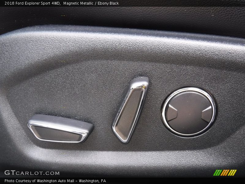Magnetic Metallic / Ebony Black 2018 Ford Explorer Sport 4WD