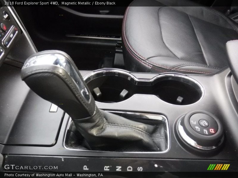 Magnetic Metallic / Ebony Black 2018 Ford Explorer Sport 4WD