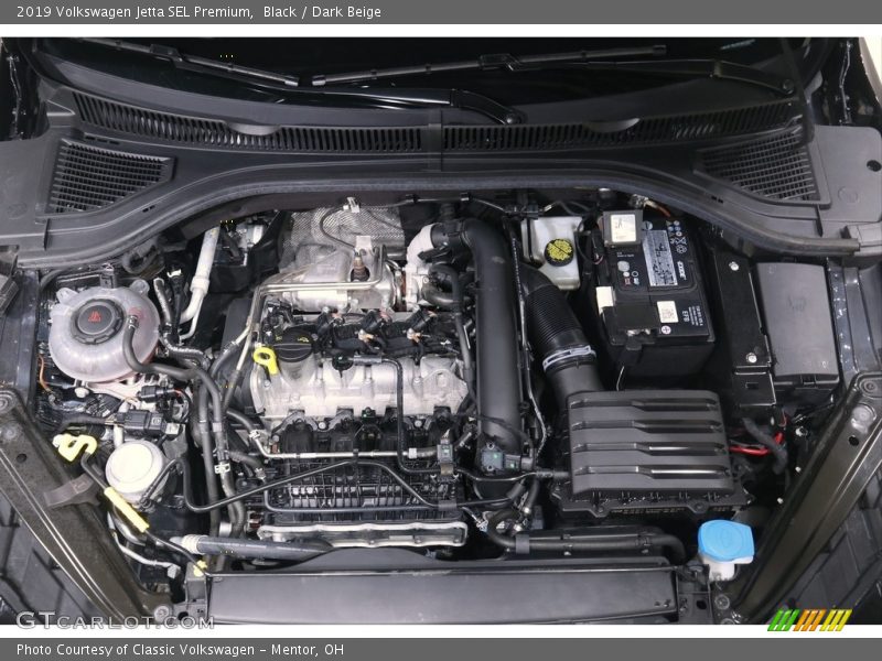 Black / Dark Beige 2019 Volkswagen Jetta SEL Premium