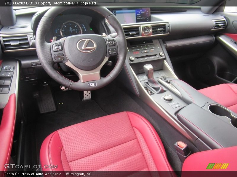  2020 IS 350 F Sport Rioja Red Interior