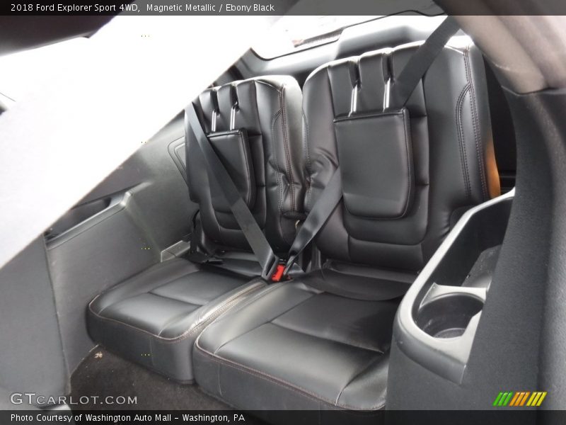 Magnetic Metallic / Ebony Black 2018 Ford Explorer Sport 4WD