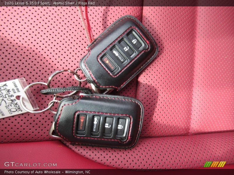 Keys of 2020 IS 350 F Sport