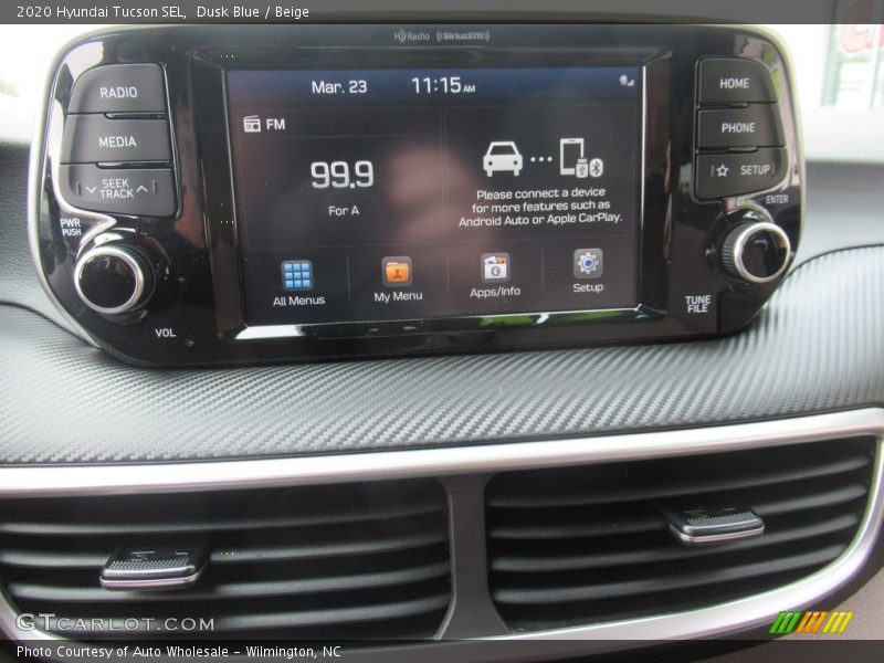 Dusk Blue / Beige 2020 Hyundai Tucson SEL