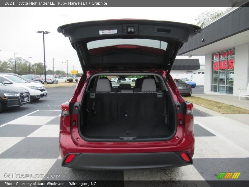 Ruby Flare Pearl / Graphite 2021 Toyota Highlander LE