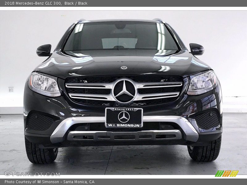 Black / Black 2018 Mercedes-Benz GLC 300