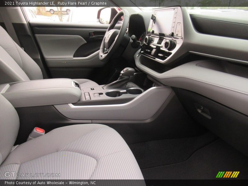Ruby Flare Pearl / Graphite 2021 Toyota Highlander LE