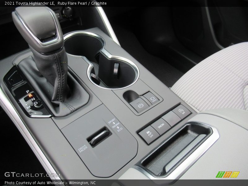 Ruby Flare Pearl / Graphite 2021 Toyota Highlander LE