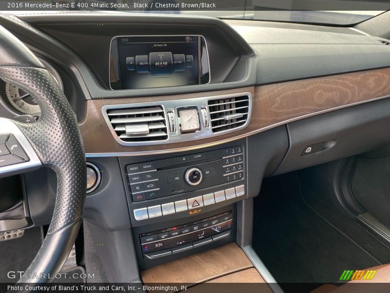 Controls of 2016 E 400 4Matic Sedan