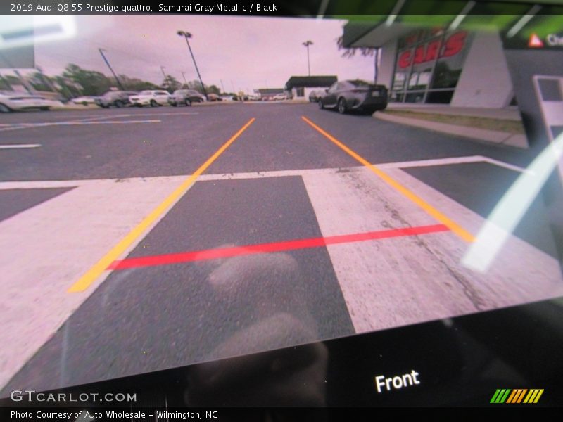 Samurai Gray Metallic / Black 2019 Audi Q8 55 Prestige quattro