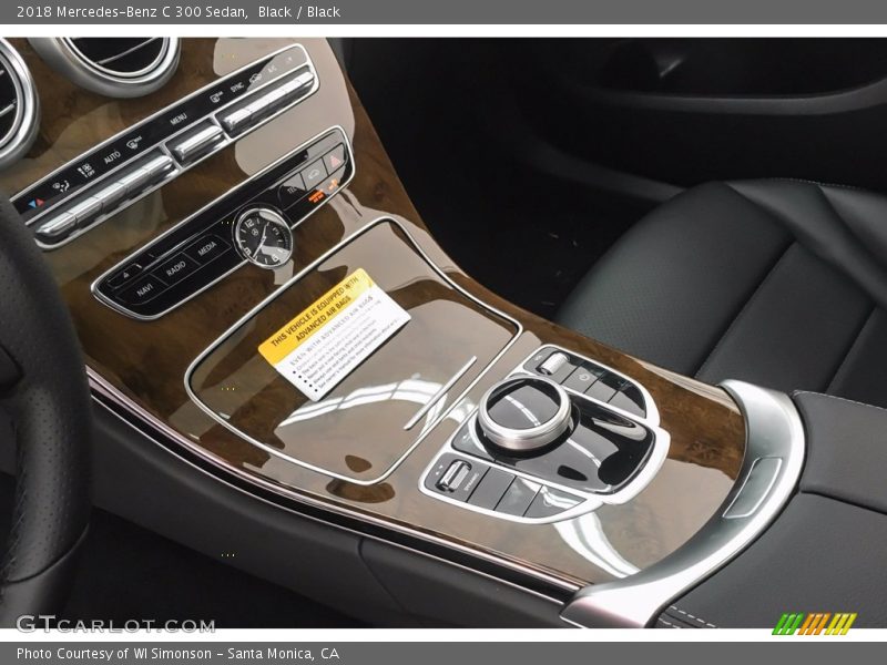 Black / Black 2018 Mercedes-Benz C 300 Sedan