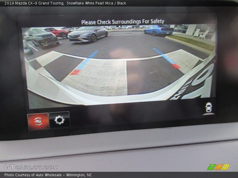 Snowflake White Pearl Mica / Black 2019 Mazda CX-9 Grand Touring