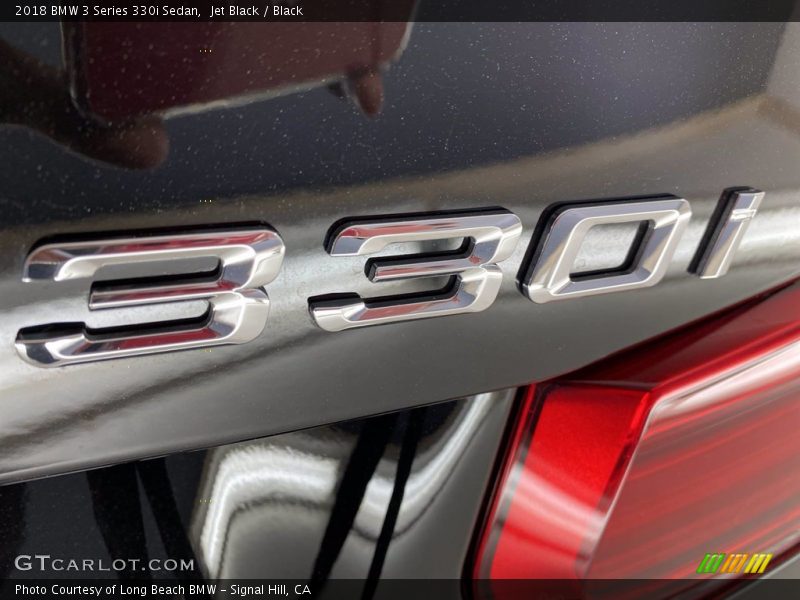 Jet Black / Black 2018 BMW 3 Series 330i Sedan